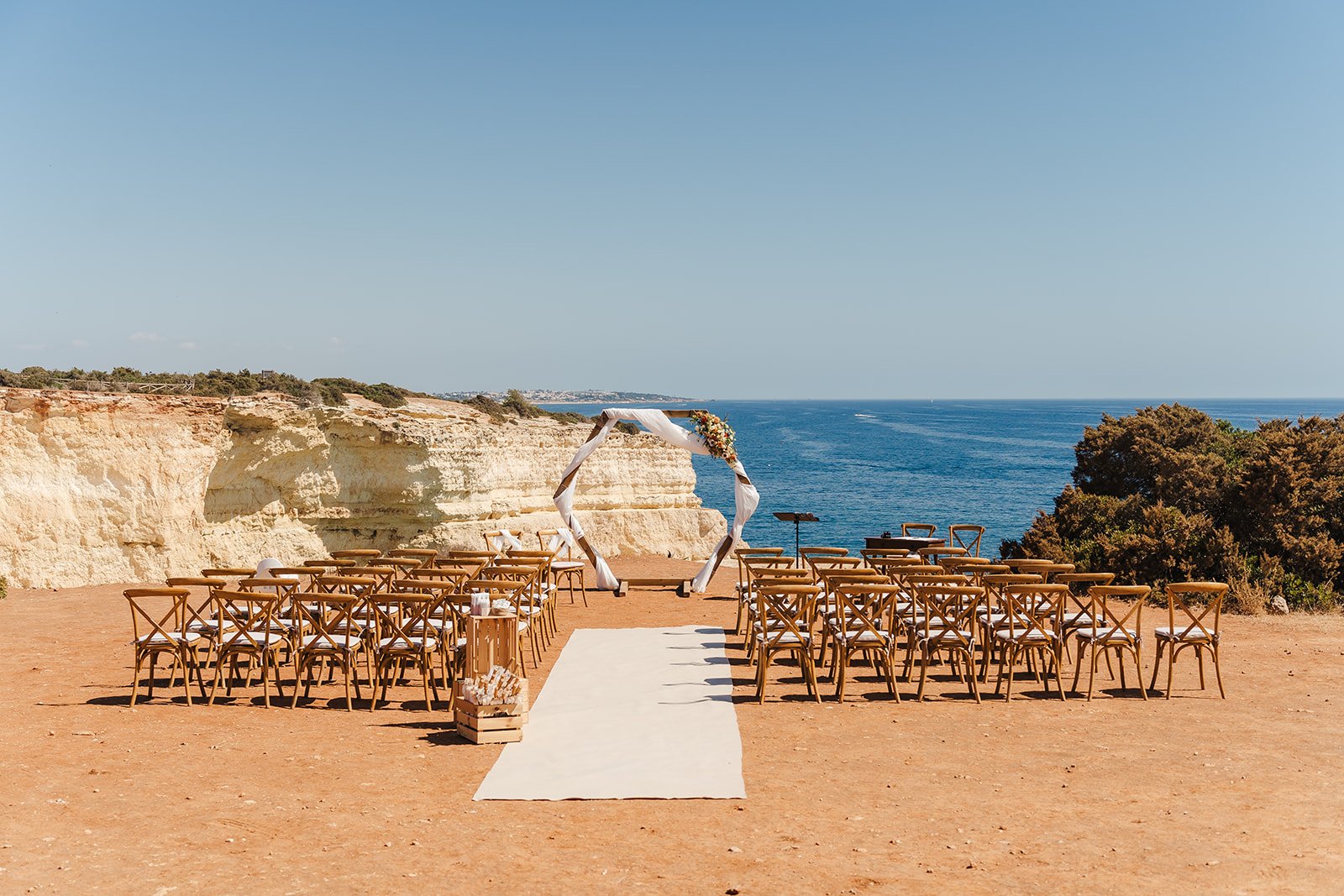 Quinta Albasol Villa Clifftop wedding venue Algarve event planner