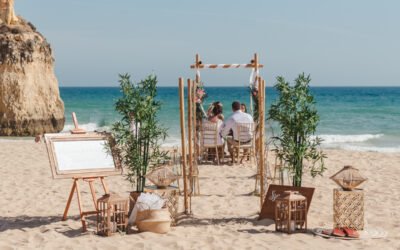 Tres Irmaos Beach wedding venue in Portimao