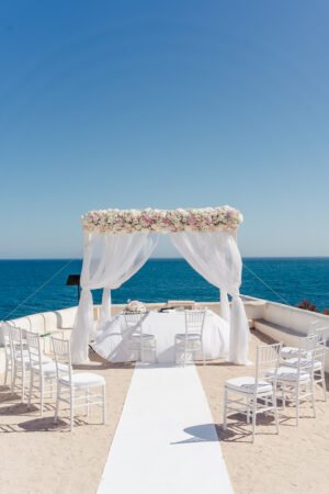 lady of the rock wedding venue - best romantic elopement location lady of the rock wedding venue